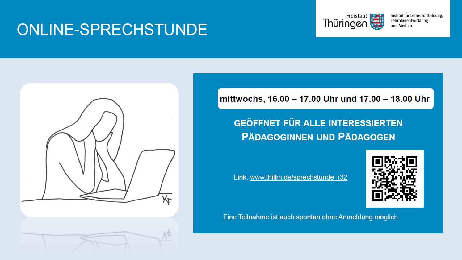 Mit KLICK zum Informationsblatt der Online-Sprechstunde